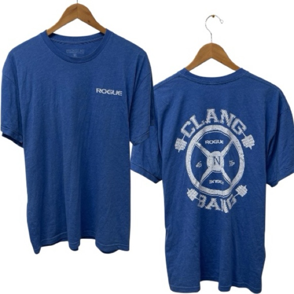 TS1130 Men’s ROGUE Fitness apparel Clang Back workout T Shirt XL